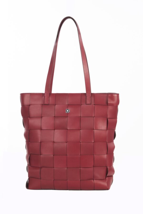 Woven Superfine Tote – Black - Image 6