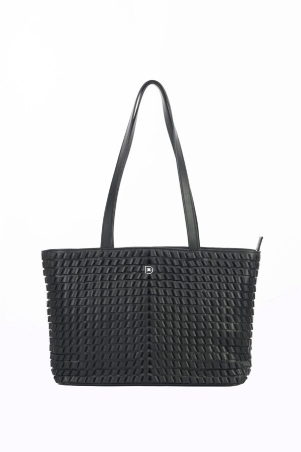 Woven Round Carry – Brown - Image 2