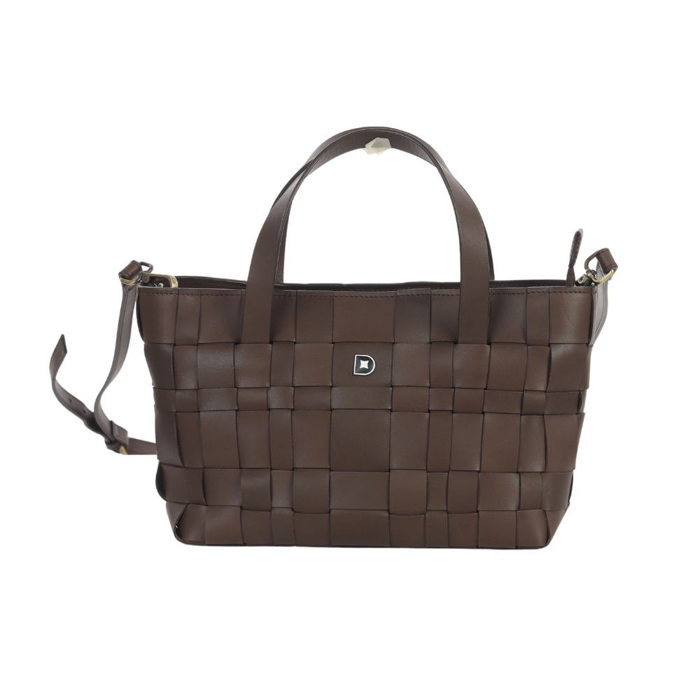 Petite Woven Shoulder – Brown