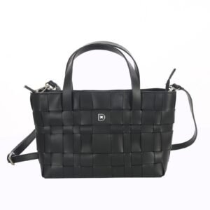 Petite Woven Shoulder – Black