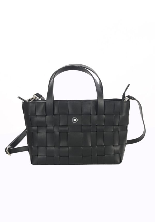 Petite Woven Shoulder – Black