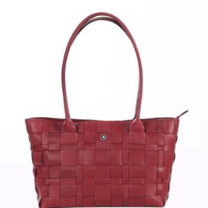 Mini Woven Shoulder – Brown