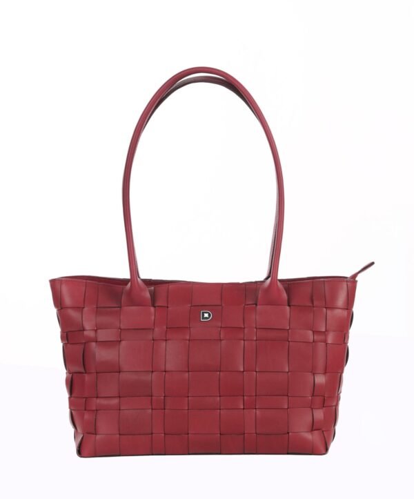 Mini Woven Shoulder – Brown